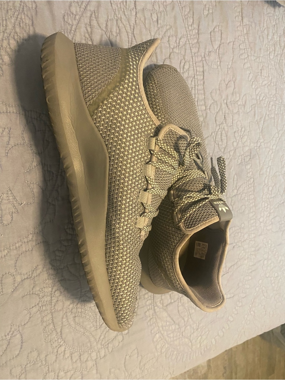 adidas Knit Casual Sneakers in Taupe